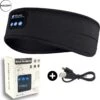 Malony Slaapmasker Bluetooth - Slaaptrainer - Hoofdband - Oogmasker - Oplaadbaar - Uitwasbaar - Zwart -Voyago Winkel 1197x1200 30