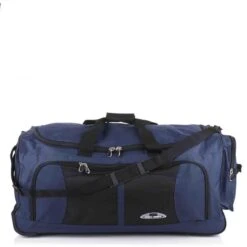 Enrico Benetti Orlando 35305 L Reistas / Sporttas Met Wielen / Wieltas 81 Liter - Navy Blauw -Voyago Winkel 1198x1200 15