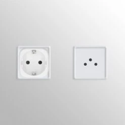 Kwmobile 2x Reisstekker Type J - Ideaal Voor Reizen In Zwitserland, Jordanië, Liechtenstein, Madagaskar En Malediven - Vakantiestekker In Wit -Voyago Winkel 1198x1200 22