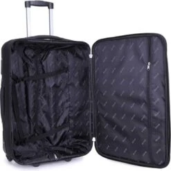 Decent Basic-Line Medium Trolley 63 Cm - Zwart -Voyago Winkel 1198x1200