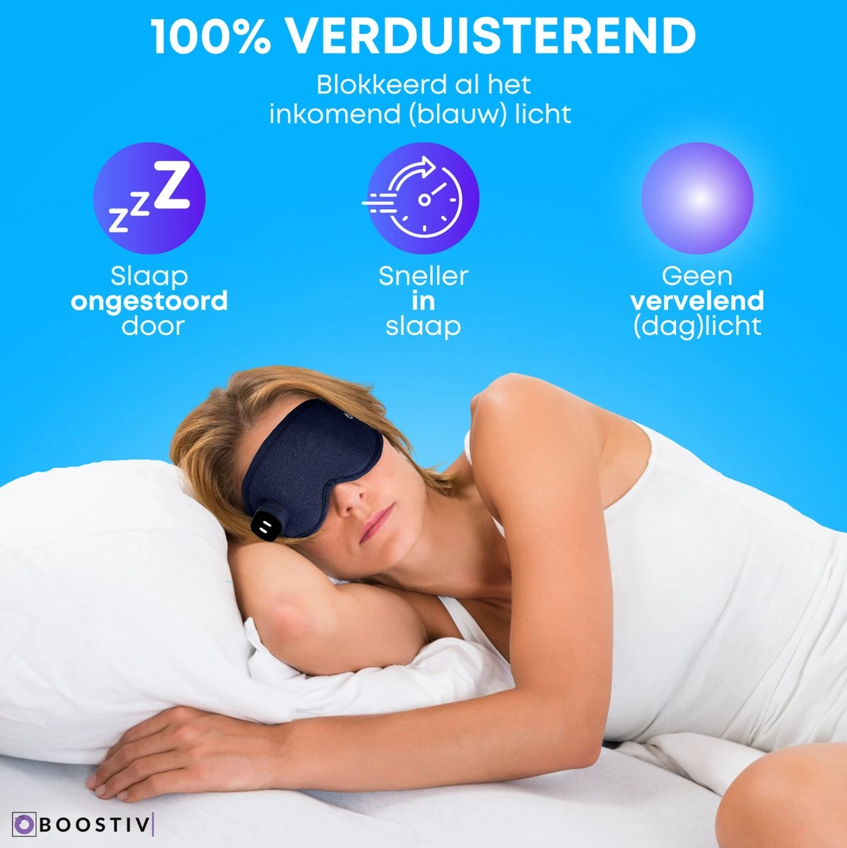 Boostiv Pulse Slaapmasker - Slaapmasker Vrouwen - Pulse & Verwarmend - Oogmasker Slaap - Traagschuim Slaapmasker 8 Boostiv Pulse Slaapmasker - Slaapmasker Vrouwen - Pulse & Verwarmend - Oogmasker Slaap - Traagschuim Slaapmasker - Afbeelding 6