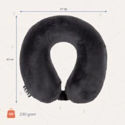 TRVLMORE Nekkussen - Reiskussen Voor Vliegtuig En Auto - U Vorm - Memory Foam - Zwart 17 TRVLMORE Nekkussen - Reiskussen Voor Vliegtuig En Auto - U Vorm - Memory Foam - Zwart -Voyago Winkel 1198x1200 57