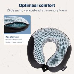 TRVLMORE Nekkussen - Reiskussen Voor Vliegtuig En Auto - U Vorm - Memory Foam - Zwart 20 TRVLMORE Nekkussen - Reiskussen Voor Vliegtuig En Auto - U Vorm - Memory Foam - Zwart -Voyago Winkel 1198x1200 58