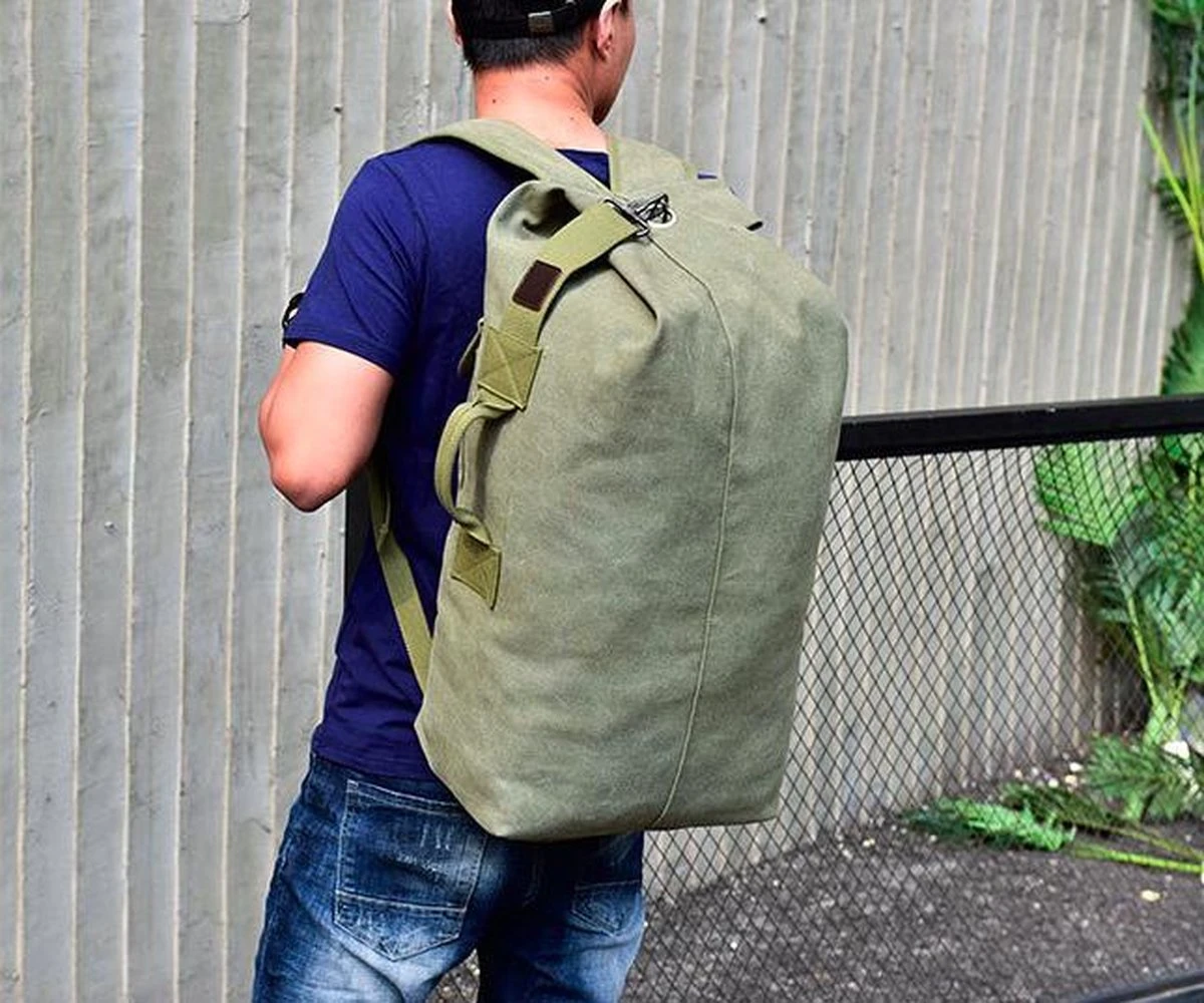 MIRO Luxe Backpack Rugzak Grote Capaciteit Met Zip 50 Liter 3 MIRO Luxe Backpack Rugzak Grote Capaciteit Met Zip 50 Liter