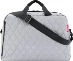 Reisenthel Dufflebag M Reistas - 38L - Rhombus Licht Grijs -Voyago Winkel 1200x1001 3