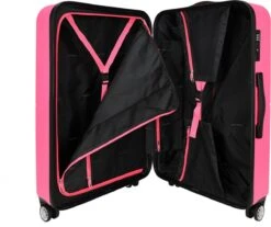Decent Neon-Fix 2.0 Grote Koffer 76 Cm - 96 Liter - Roze -Voyago Winkel 1200x1007
