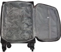 Stoffen Handbagage Koffer 51cm 4 Wielen Trolley - Bruin -Voyago Winkel 1200x1015