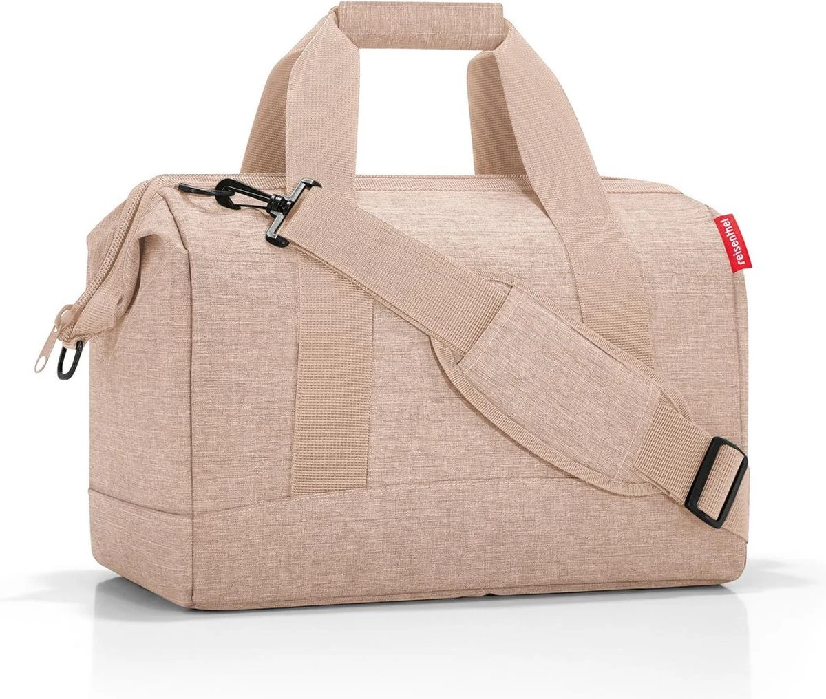 Reisenthel Allrounder M Reistas Sporttas - 18L - Twist Coffee Beige 4 Reisenthel Allrounder M Reistas Sporttas - 18L - Twist Coffee Beige - Afbeelding 2