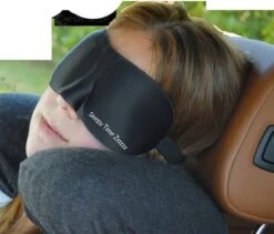 COMFORT SLEEP - 3D Premium Slaapmasker Voor Mannen En Vrouwen Met Innovatieve, Zachte Vorm Voor Goede Verduistering En Vrij Bewegen Van De Ogen. Incl. Oordoppen En Opberg Etui - Zwart - Creating Briliant Ideas -Voyago Winkel 1200x1025 6