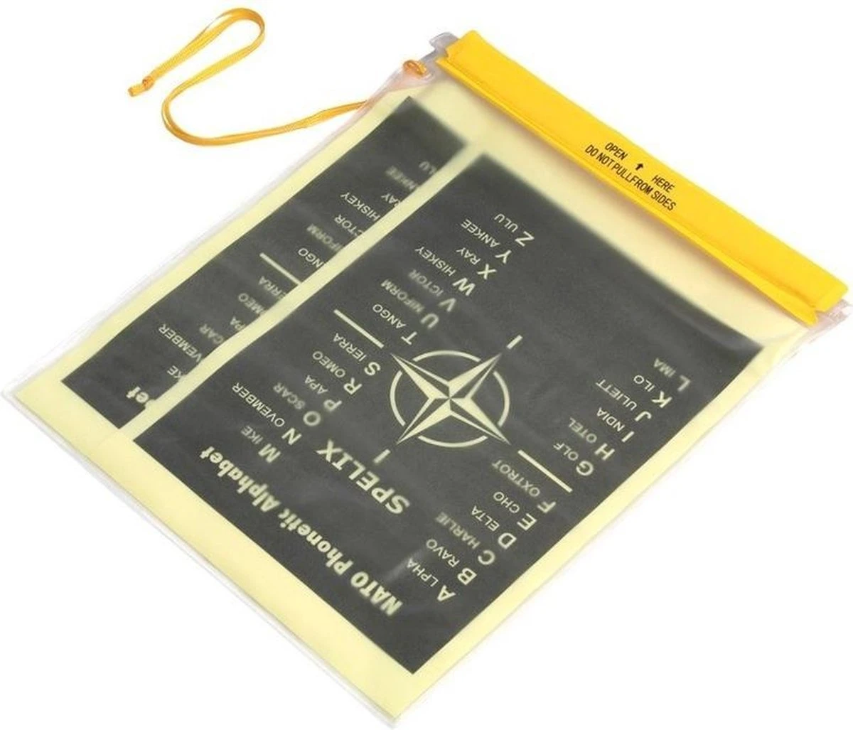 Waterproof PVC Documenten Zak Met Koord 3 Waterproof PVC Documenten Zak Met Koord