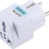 Merkloos Draagbare Universele UK-stekker Naar EU-stekker Voedingsadapter Reisladeradapter Met Zekering -Voyago Winkel 1200x1035 4