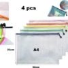 Merkloos 4 WATERBESTENDIGE ZAKJES/pouches Met Rits - 4 Verschillende Kleuren - RANDOM MIX -Voyago Winkel 1200x1035 6