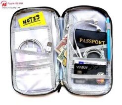 Travel Organizer - Reis Portemonnee – Paspoorthoesje-Zwart -Voyago Winkel 1200x1040 6