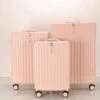 TOP AA Reis Kofferset - Trolleyset 3-delig Met TSA Slot Aluminum Frame, Kleine Cabine En Groot, ABS Luggage, (20+24+28 Inches 3 Pc Set), Roze/pink 2 TOP AA Reis Kofferset - Trolleyset 3-delig Met TSA Slot Aluminum Frame, Kleine Cabine En Groot, ABS Luggage, (20+24+28 Inches 3 Pc Set), Roze/pink -Voyago Winkel 1200x1042 1