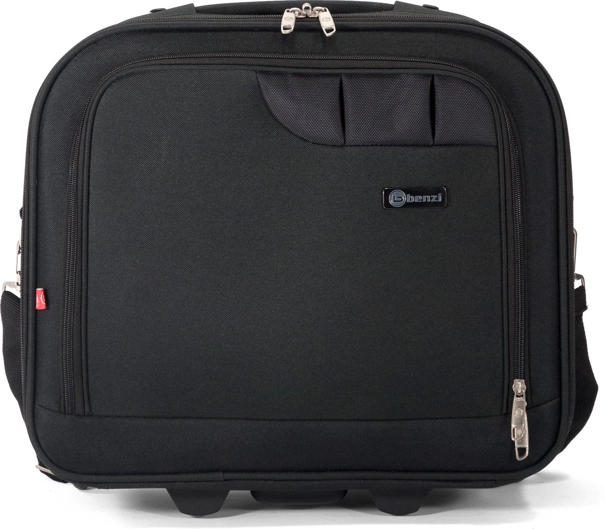 Benzi Elvas Pilotcase - Laptoptrolley - Zwart 6 Benzi Elvas Pilotcase - Laptoptrolley - Zwart - Afbeelding 4