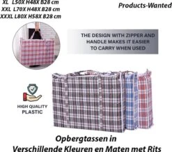 10-Stuks XXL Verhuistassen En Reistassen In Verschillende Kleuren Met Rits -Voyago Winkel 1200x1057 5