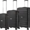 TravelZ Big Bars Kofferset - Trolleyset 3-delig Met TSA-slot - Zwart -Voyago Winkel 1200x1059 3