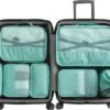 Merkloos Luxe Packing Cubes Set - Uitgebreide 7 Delige Set - Kleding Organizer Voor Koffer En Backpack - Bagage Organizers Voor Kleding - Ondergoed - Schoenen - Elektronica - Waszak - Blauw -Voyago Winkel 1200x1059 7