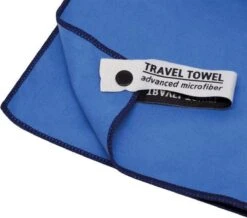 Travelsafe Traveltowel - Microfibre - 70x135cm - M - Blauw -Voyago Winkel 1200x1060 11