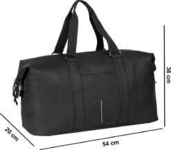 New Rebels Mart Waterafstotende Weekendtas - Zwart -Voyago Winkel 1200x1061 4