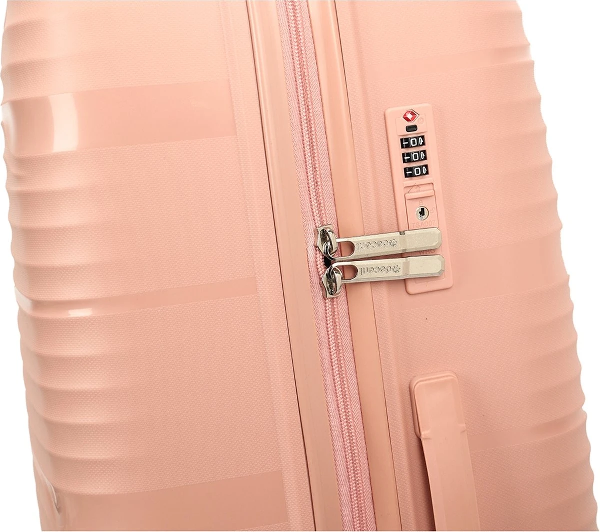 Decent EXPLORER PP Trolley 77 Cm - 106 Liter - TSA Slot - Pink 13 Decent EXPLORER PP Trolley 77 Cm - 106 Liter - TSA Slot - Pink - Afbeelding 11