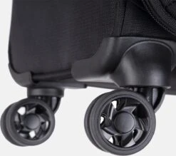 Decent D-Upright Handbagage Koffer - 55 Cm - TSA Slot - Zwart -Voyago Winkel 1200x1065