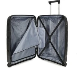 Decent EXPLORER PP Trolley 77 Cm - 106 Liter - TSA Slot - Black -Voyago Winkel 1200x1066