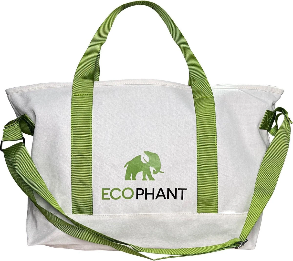 Ecophant - Weekendtas - Wit 3 Ecophant - Weekendtas - Wit