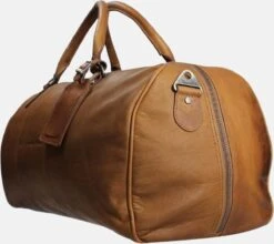 Chesterfield Leren Reistas / Weekendtas William - 40 Liter - Cognac -Voyago Winkel 1200x1071 2