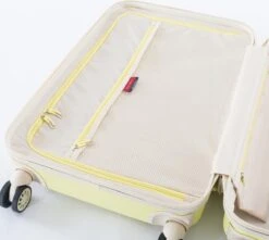 Decent Star Maxx Handbagage Koffer - 55 Cm - TSA Slot - Pastel Geel -Voyago Winkel 1200x1073 1