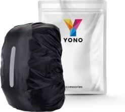YONO Regenhoes Backpack Waterdicht - Reflecterende Rugzak Hoes Vliegtuig - Flightbag - 71 Tot 80 Liter - Zwart - XXL -Voyago Winkel 1200x1074 8