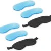Navaris 2x Slaapmasker Met Gelpads - Verkoelend En Verwarmend Oogmasker - Set Van 2 Maskers En 4 Kompressen - Zwart -Voyago Winkel 1200x1075 9