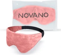 Novano Verzwaard Slaapmasker - Oogmasker Voor Betere Slaap - Migraine - Hoofdpijn - 270gr - Roze -Voyago Winkel 1200x1077 7