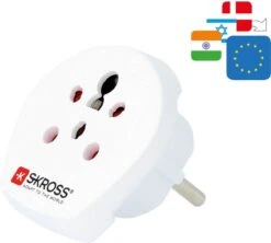 Skross SKR1500217E Travel Adapter India / Israel / Denmark To Europe 27 Skross SKR1500217E Travel Adapter India / Israel / Denmark To Europe -Voyago Winkel 1200x1078 8