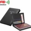 RFID Paspoort Wallet – Zwart -Voyago Winkel 1200x1078 9