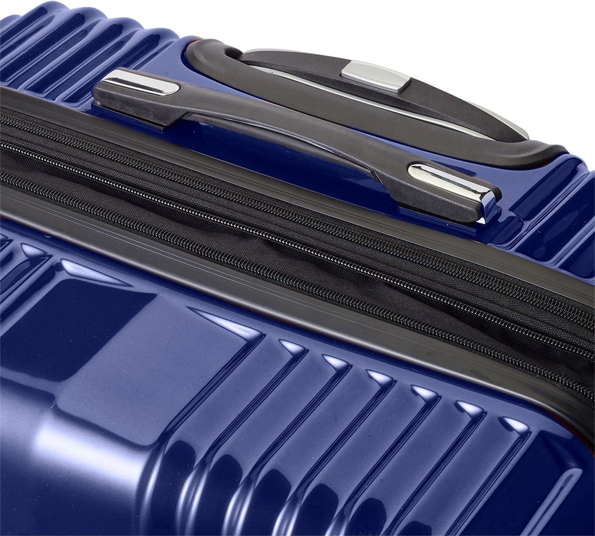 Tesla PC - Reiskoffer - 65 Cm - 4 Wielen - Blauw 8 Tesla PC - Reiskoffer - 65 Cm - 4 Wielen - Blauw - Afbeelding 6