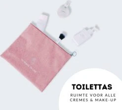 Somstyle Packing Cubes Set 7-Delig - Kleding Organizer Voor Reis Koffer, Backpack En Tas - Travel Bag Opbergzakken - Pack Compression Cubes - Geschikt Voor Kleding, Schoenen En Elektronica - Roze -Voyago Winkel 1200x1083 15