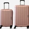 ©TROLLEYZ - Bali No.22 - Kofferset 2 Delig - 55cm+78cm Met TSA Slot - Dubbele Wielen - 360° Spinners - 100% ABS - Reiskoffers In Cosmopolitan Pink -Voyago Winkel 1200x1087 1