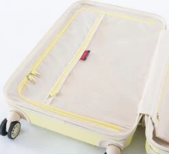 Decent Star Maxx Handbagage Koffer - 55 Cm - TSA Slot - Pastel Geel -Voyago Winkel 1200x1092 2