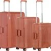 CarryOn Protector Luxe 3-delige Kofferset - Trolleyset Met TSA-kliksloten - Terra -Voyago Winkel 1200x1092 4