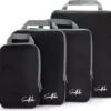 Sunflake Compression Packing Cubes - Set Van 4 - Zwart -Voyago Winkel 1200x1095 9