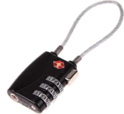 Merkloos TSA Kofferslot 3 Cijferig - Reisslot – Reis Cijferslot – Cijferhangslot - Hangslot - Hangslotje - Bagageslotjes – Slot Voor Bagage – USA Slotjes-Kluisslotje - Zwart - -Voyago Winkel 1200x1103 6