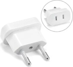 Wereldstekker USA Naar EU - Wit