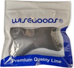 WiseGoods - Nekkussen Autostoel Universeel - Neksteun Auto - Autokussen - Hoofdsteun - Zacht En Comfortabel - Kunstleer - Zwart -Voyago Winkel 1200x1110 7