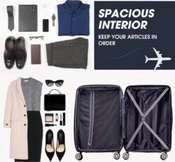 Merax 3-delig Kofferset Met TSA Slot - Trolleyset ABS 40L, 70L & 110 Liter - Grijs 21 Merax 3-delig Kofferset Met TSA Slot - Trolleyset ABS 40L, 70L & 110 Liter - Grijs -Voyago Winkel 1200x1111 10