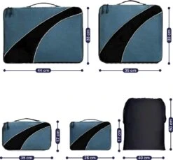 Packing Cubes Compression - 5 Stuks - Backpack En Koffer -Voyago Winkel 1200x1111 23