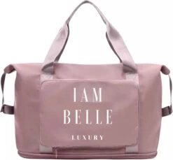 IAM BELLE Reistas Roze / Sporttas / Opvouwbare Reistas / Luiertas / Kerstcadeau -Voyago Winkel 1200x1113 3