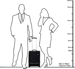 Decent Handbagage Koffer / Trolley / Reiskoffer - 50 Cm - 35 Liter - Polyester - Super-Light - Blauw -Voyago Winkel 1200x1114 20