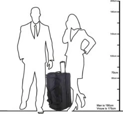 Travelite Basics Wheeled Duffle 70cm Expandable Navy/Orange -Voyago Winkel 1200x1114 49