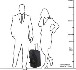 Enrico Benetti Orlando 35304 S Reistas / Sporttas Met Wielen 47 Liter - Blauw -Voyago Winkel 1200x1114 51